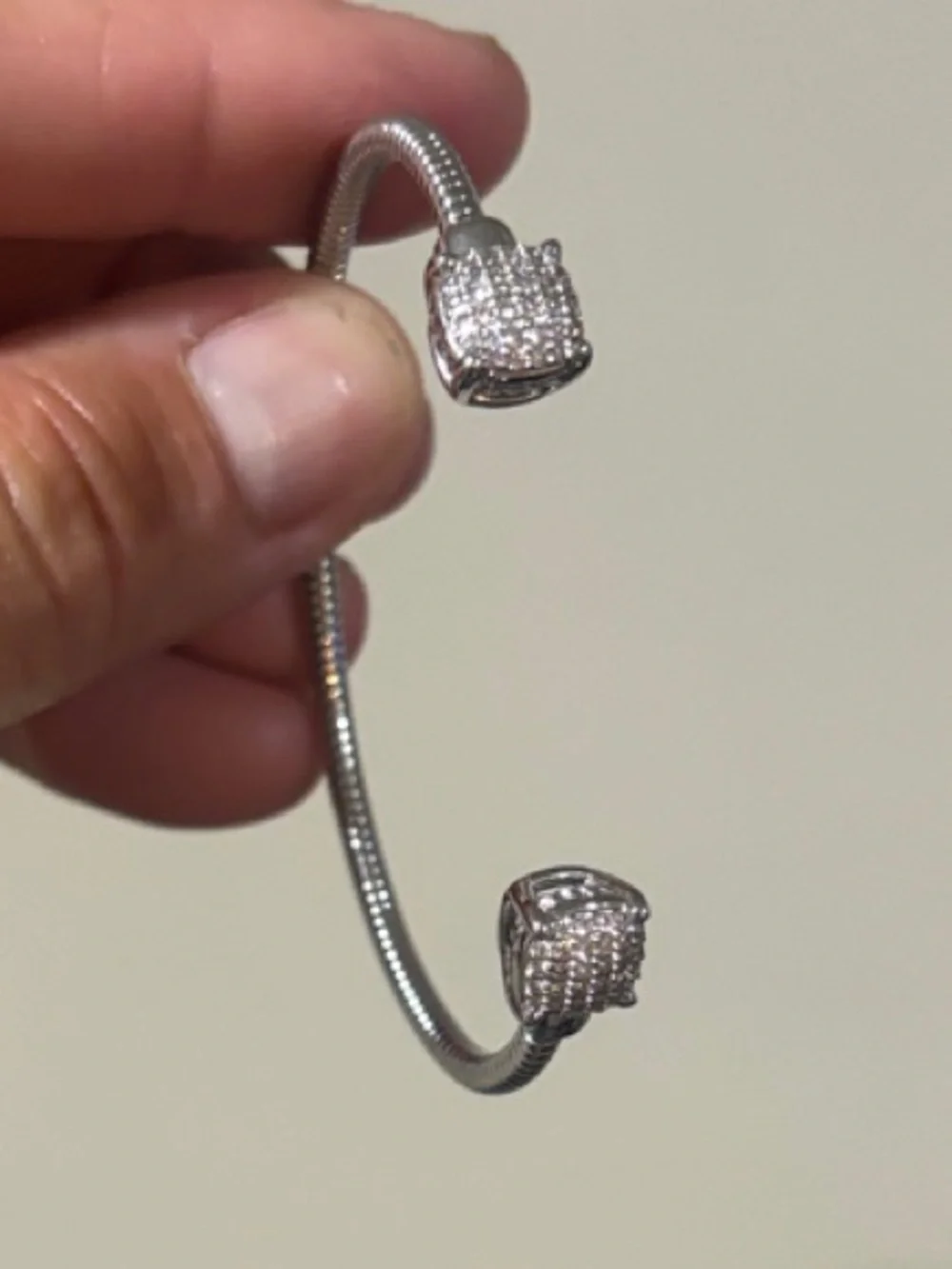 Park Lane “Brooklyn” Silver Open Cuff Bracelet